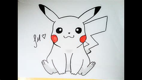 desenho do pikachu realista|Como Desenhar o Pikachu